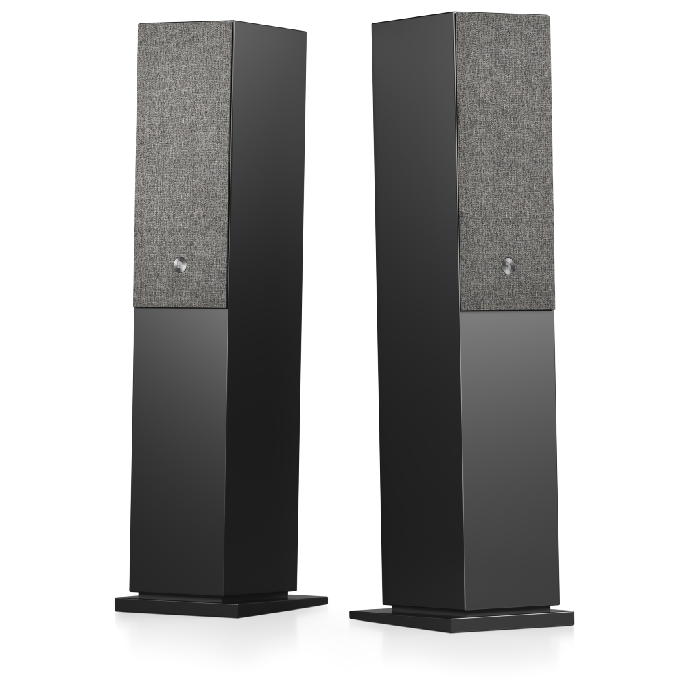 Audio Pro A48 Siyah Aktif Kule Tipi Akıllı Ev Hoparlör Seti (Çift)
